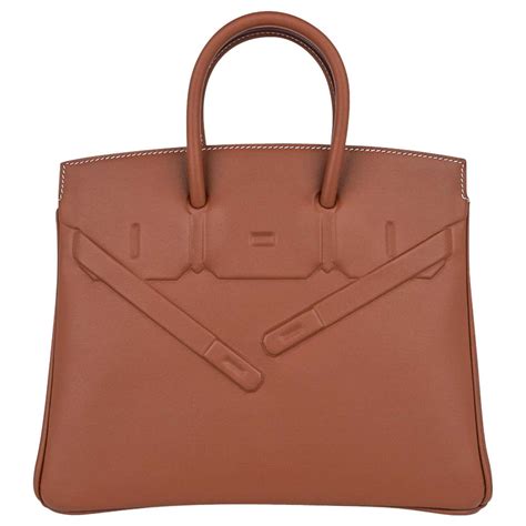 Hermes shadow birkin 25